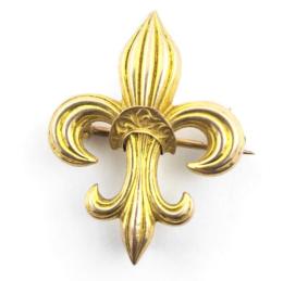 Yellow Gold Pin