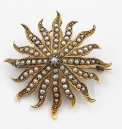 Yellow Gold Pin