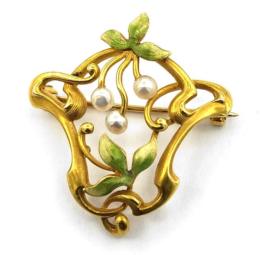 Yellow Gold Pin
