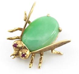 Yellow Gold Pin