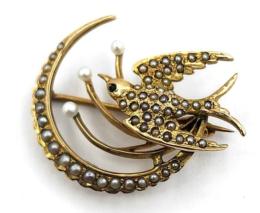 Yellow Gold Pin