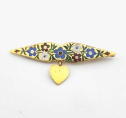 Yellow Gold Pin