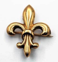 Yellow Gold Pin