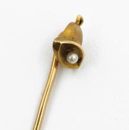 Yellow Gold Pin