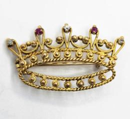 Yellow Gold Pin