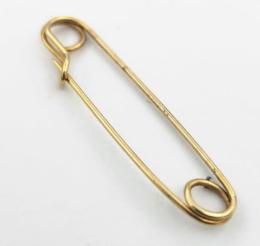 Yellow Gold Pin