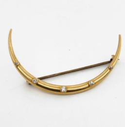 Yellow Gold Pin