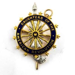 Yellow Gold Pin
