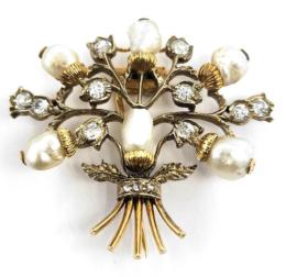 Yellow Gold Pin