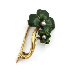 Yellow Gold Pin