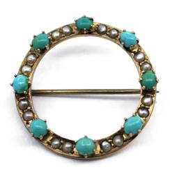 Yellow Gold Pin