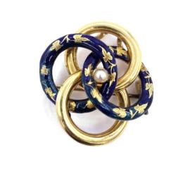 Yellow Gold Pin