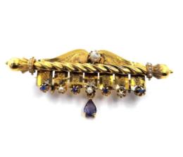 Yellow Gold Pin