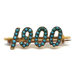 Yellow Gold Pin