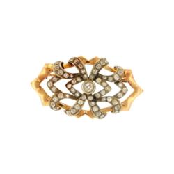 Yellow Gold Pin