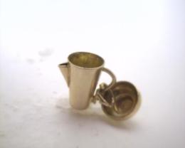 Yellow Gold Charm