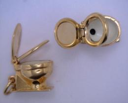 Yellow Gold Charm