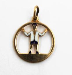 Yellow Gold Charm
