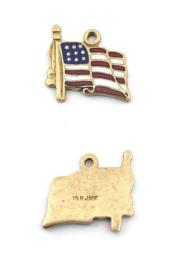 Yellow Gold Charm