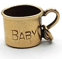 Yellow Gold Charm