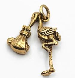 Yellow Gold Charm