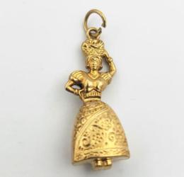Yellow Gold Charm