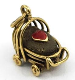 Yellow Gold Charm