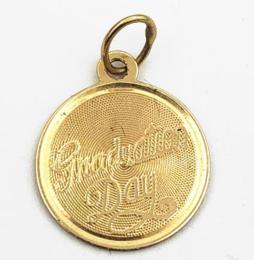 Yellow Gold Charm