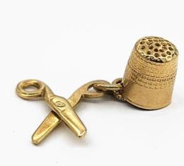 Yellow Gold Charm
