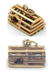 Yellow Gold Charm