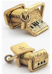 Yellow Gold Charm