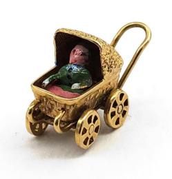 Yellow Gold Charm