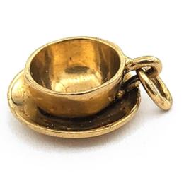 Yellow Gold Charm