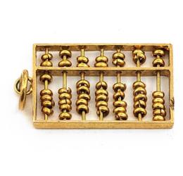 Yellow Gold Charm