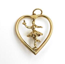 Yellow Gold Charm