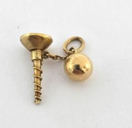 Yellow Gold Charm