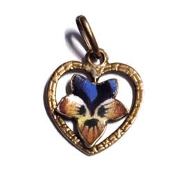 Yellow Gold Charm
