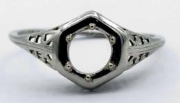 White Gold Women's Mountings