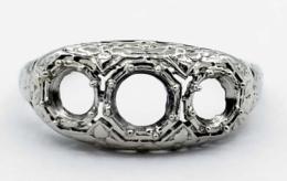 White Gold Women's Mountings