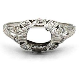 White Gold Women's Mountings