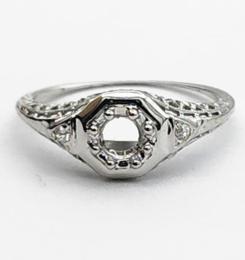 White Gold Women's Mountings