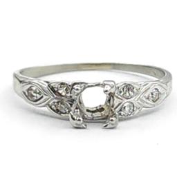 White Gold Women's Mountings