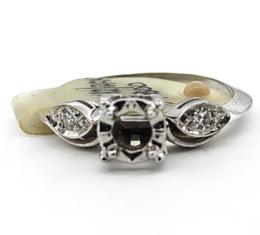 White Gold Women's Mountings