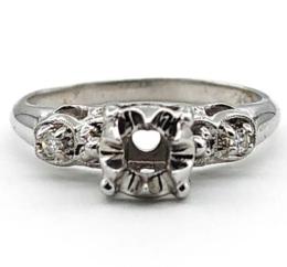 White Gold Women's Mountings