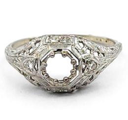 White Gold Women's Mountings