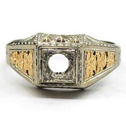 White Gold Men's Mountings