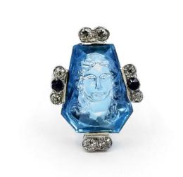 White Gold Ring - Women's