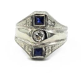 White Gold Ring - Women's