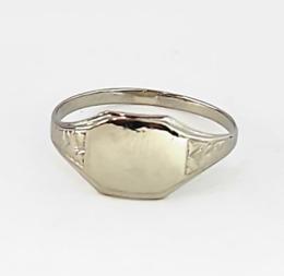 White Gold Ring - Women's
