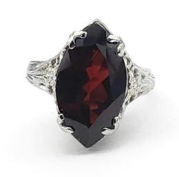 White Gold Ring - Women's
